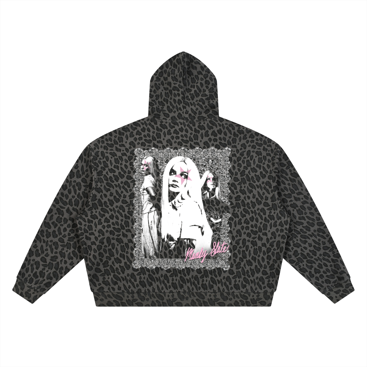 Science Fiction Leopard Print Hoodie