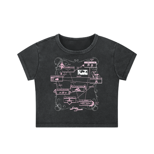Science Fiction Crop Top
